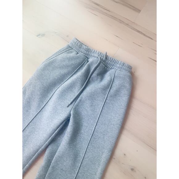 Womens Sweatpants Size Small Grey High Waist Flared fit pockets - Picture 8 of 8